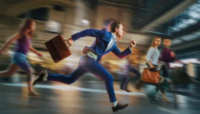 Illustration rushing - Image 1