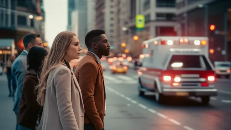 Ilustración visual de ambos: Conductor de ambulancia - Imagen 1