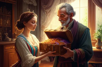 Illustration dower - Image 1