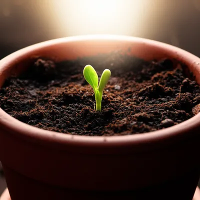 Illustration flowerpot