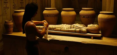 Illustration mummified - Image 1