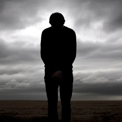 Illustration sorrowful