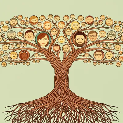 Illustration consanguine - Image 1