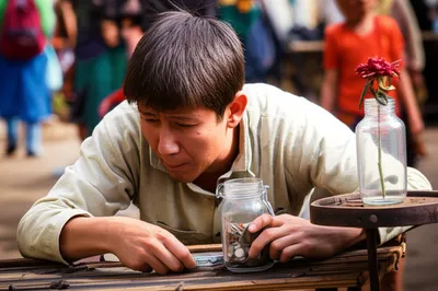 Illustration cheapskate