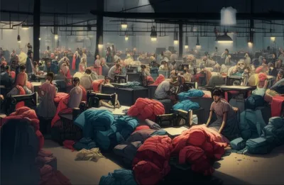 Illustration sweatshop