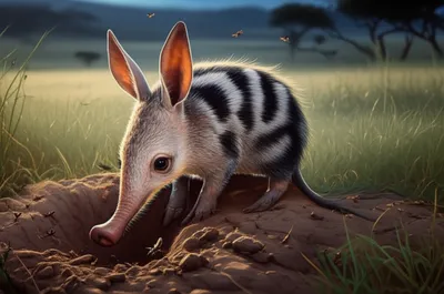 Illustration aardvark