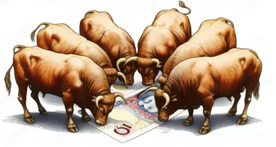 Illustration bulls - Image 1