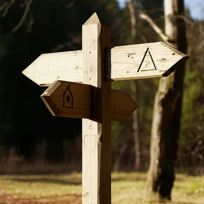 Illustration signpost - Image 1