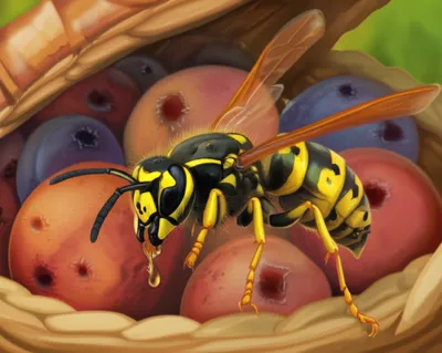 Illustration waspish - Image 1