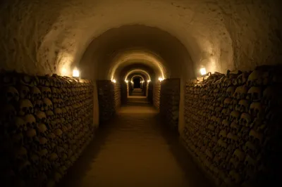 Illustration catacombs