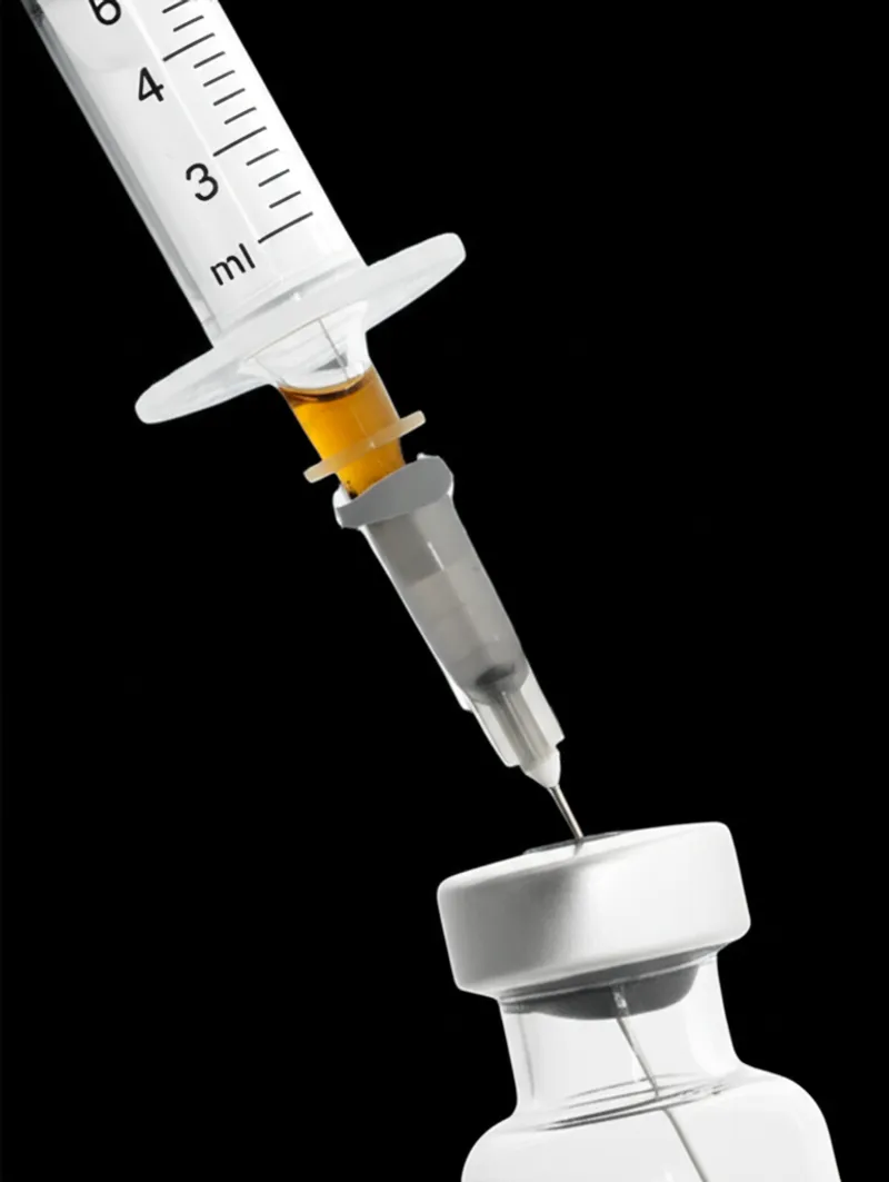 Illustration visuelle du mot « syringe » - Seringue