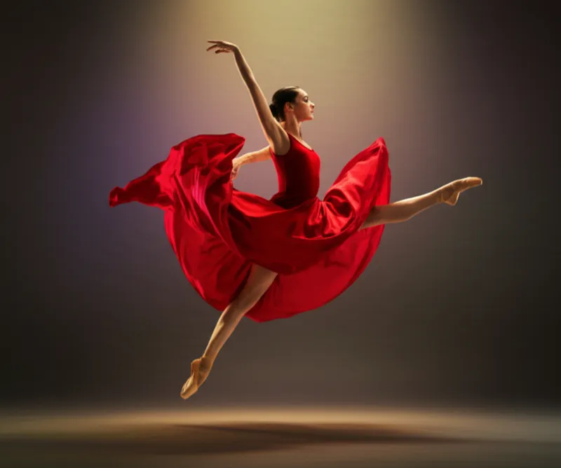 Illustration visuelle du mot « danseuse » - Danseuse