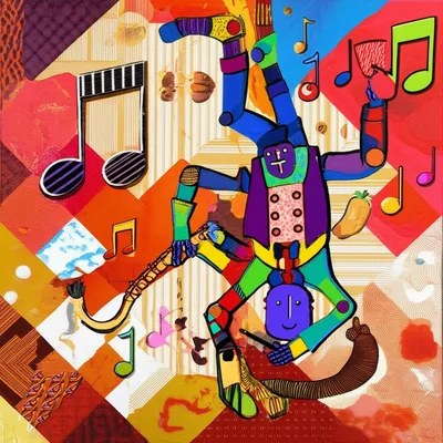 Illustration funky - Image 1