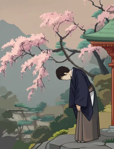 Illustration bowed - Image 1