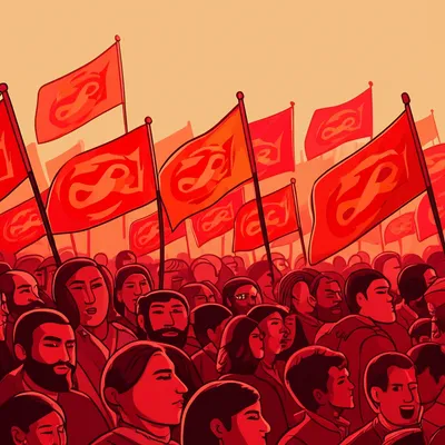 Illustration red - Image 1