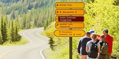 Illustration signposted