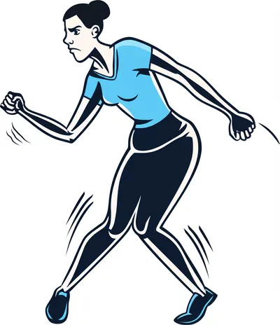 Illustration wincing - Image 1