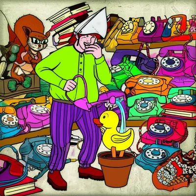 Illustration eccentric - Image 1