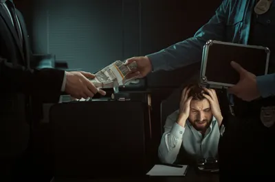 Illustration racketeering - Image 1