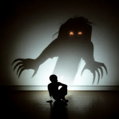 Illustration cowering - Image 1