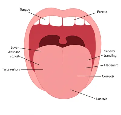 Illustration tongue - Image 1