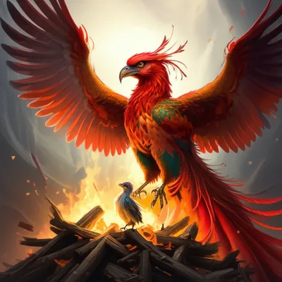 Illustration phoenix - Image 1