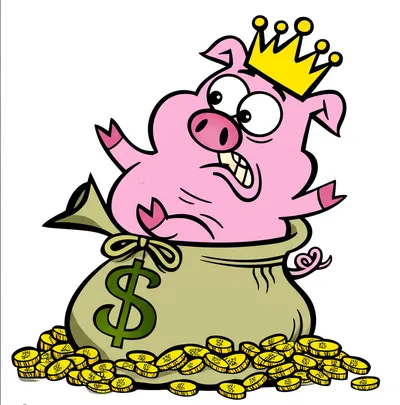 Illustration piggy - Image 1