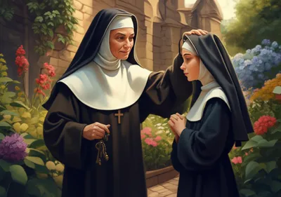 Illustration prioress