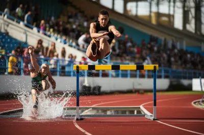 Illustration steeplechase - Image 1