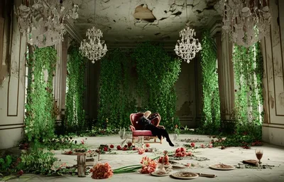 Illustration decadence