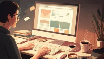 Illustration blogger - Image 1