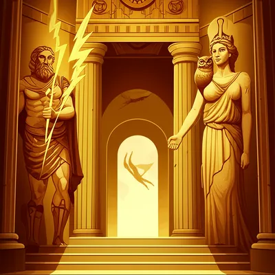 Illustration mythological