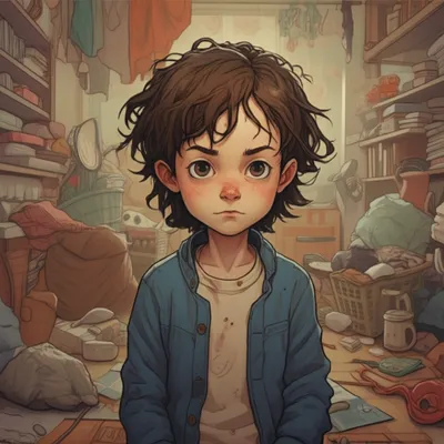 Illustration scruffy - Image 1