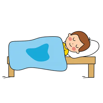 Illustration bedwetting