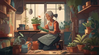 Illustration pottered - Image 1