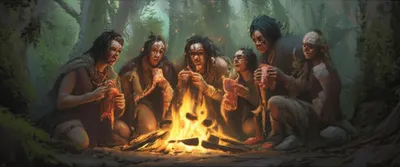 Illustration uncivilized