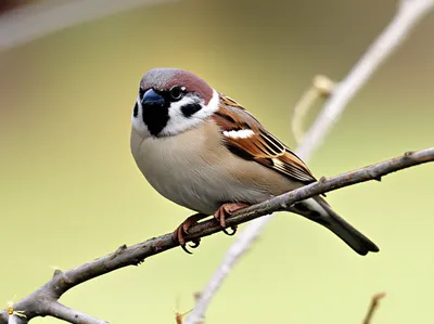 Illustration sparrow