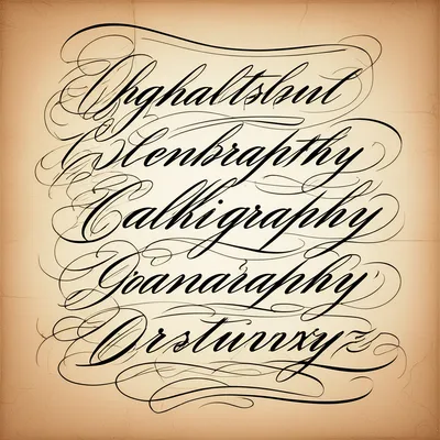 Illustration calligraphy - Image 1