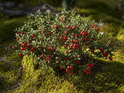 Illustration cowberry