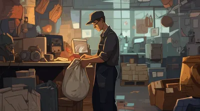 Illustration foreigner - Image 1