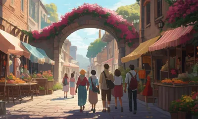 Illustration incomers - Image 1