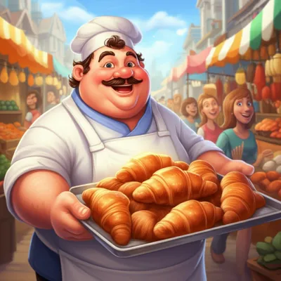 Illustration puffed - Image 1