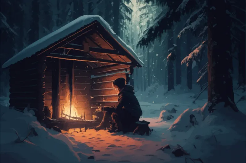 Illustration visuelle du mot « solitaire » - Solitaire, reclus