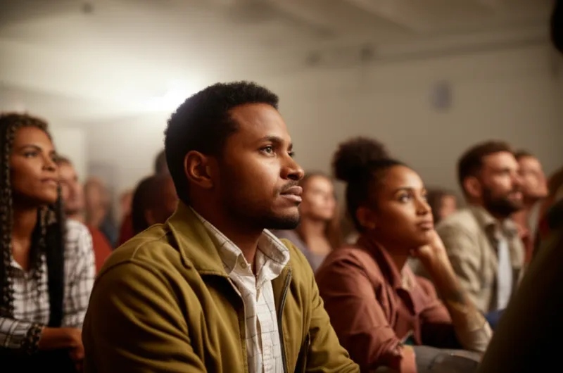 Illustration visuelle du mot « tendances » - Présence, assistance