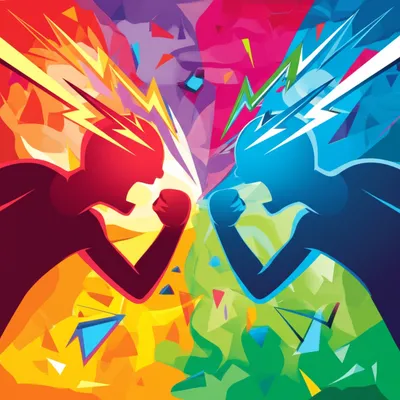 Illustration clashing - Image 1