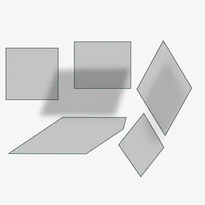 Illustration tetragon