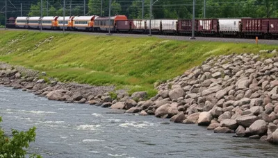 Illustration embankment