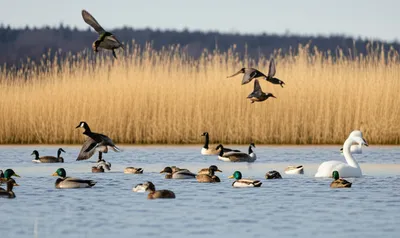 Illustration wildfowl