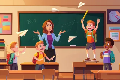 Illustration obstreperous