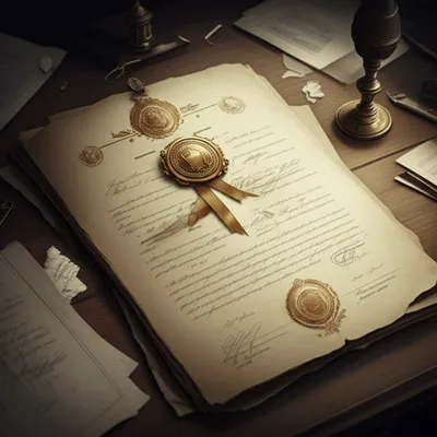 Illustration engrossed - Image 1